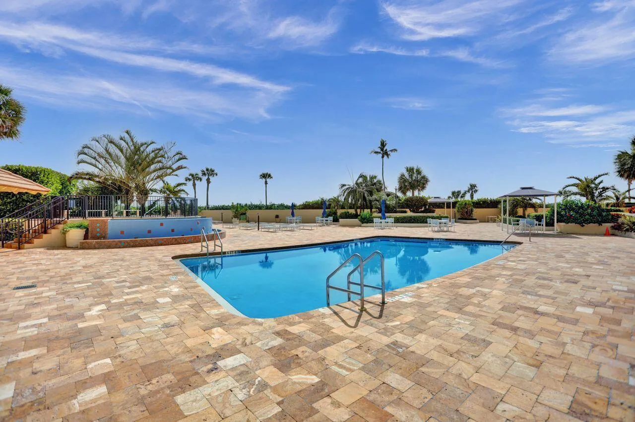 Heated pool right off the patio