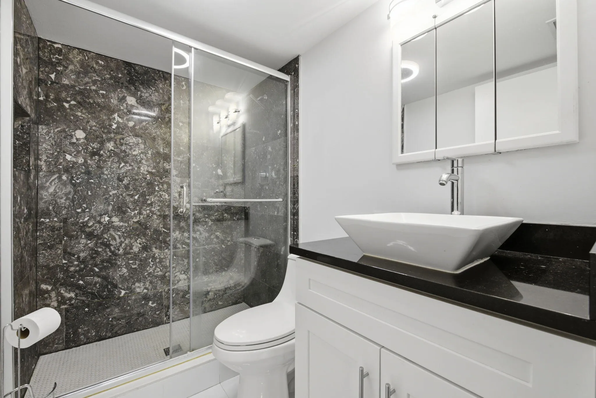 Updated primary bathroom