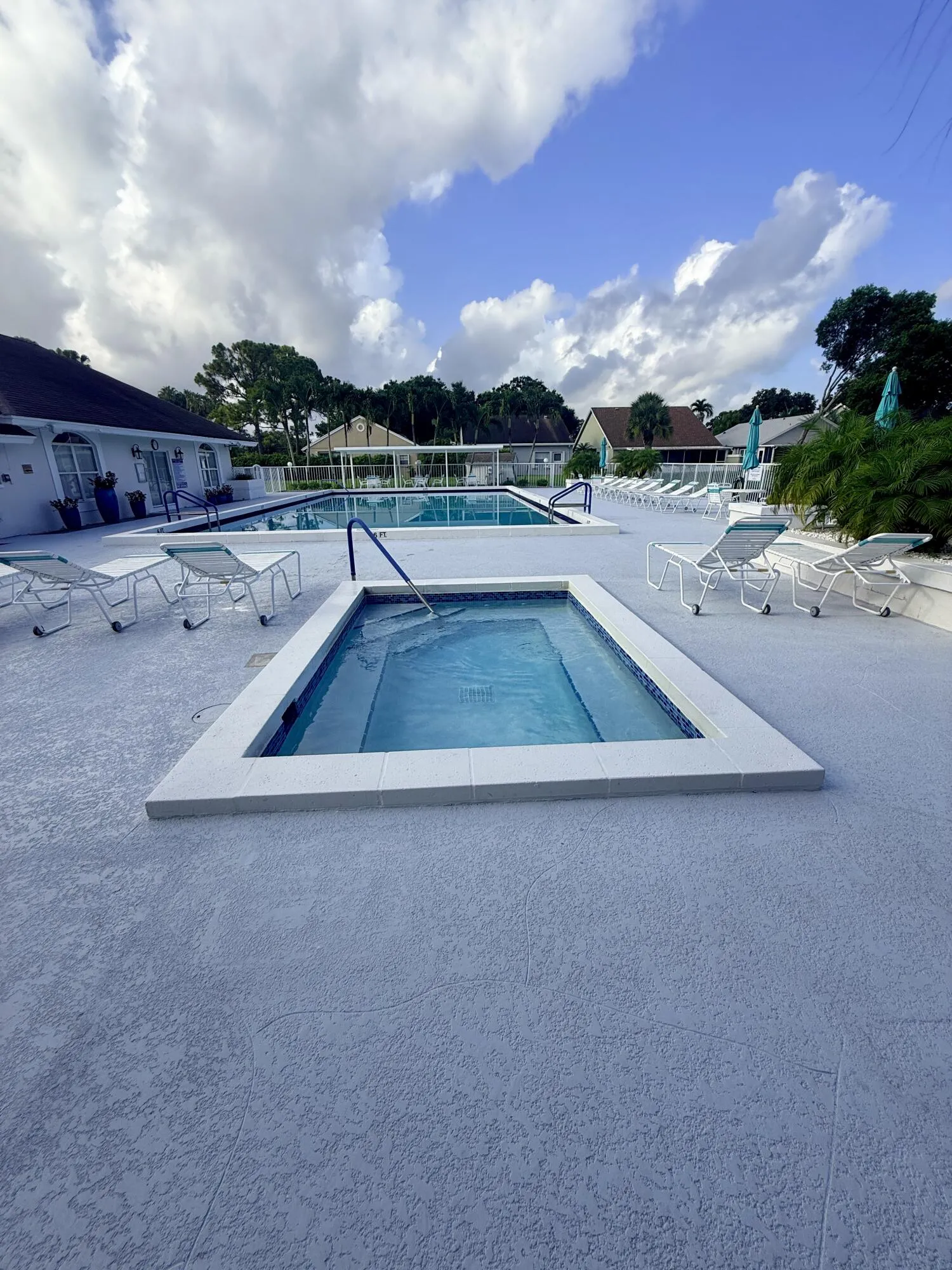 Community hot tub