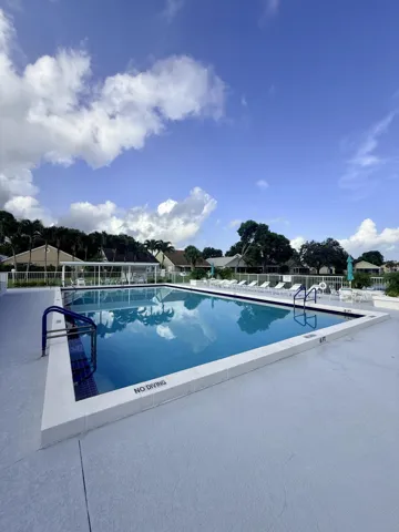 Community pool with clubhouse