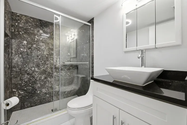 Updated primary bathroom