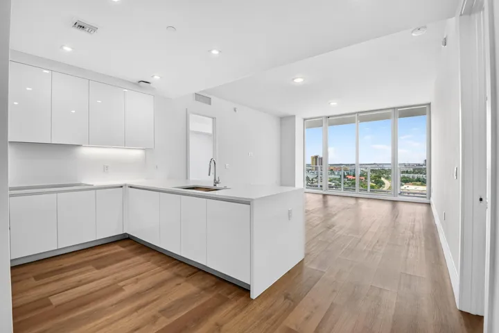 Kitchen and Living Area