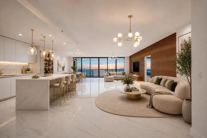 Living Room - Staged
