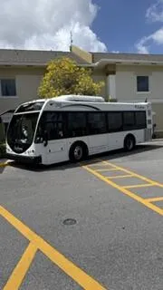 Resident bus service at the grand clubhouse