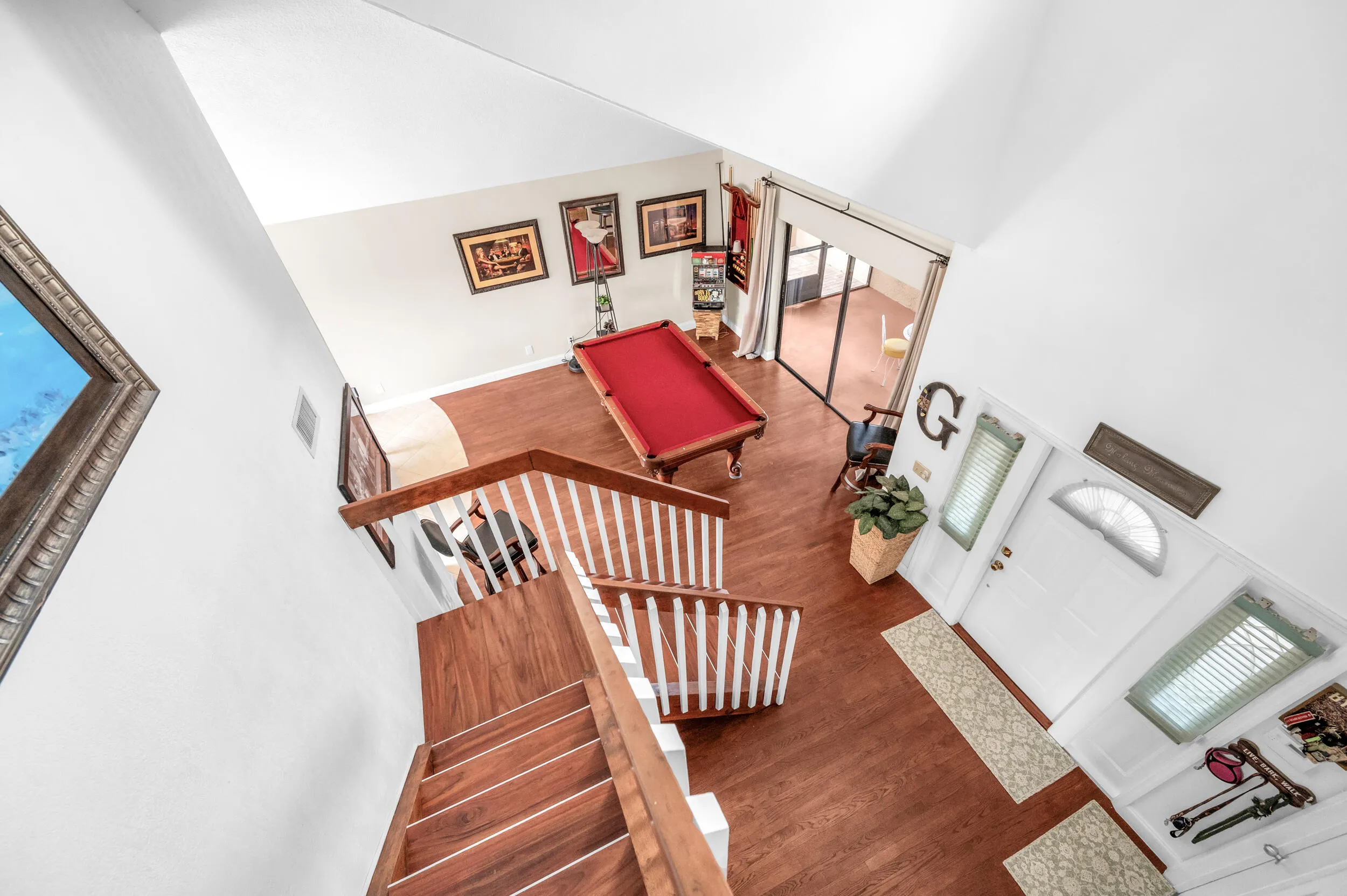 Downstairs