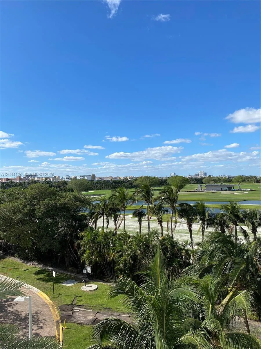 Lake and golf view from balcony