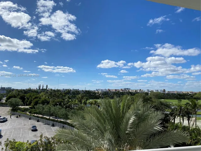 Lake and golf view from balcony