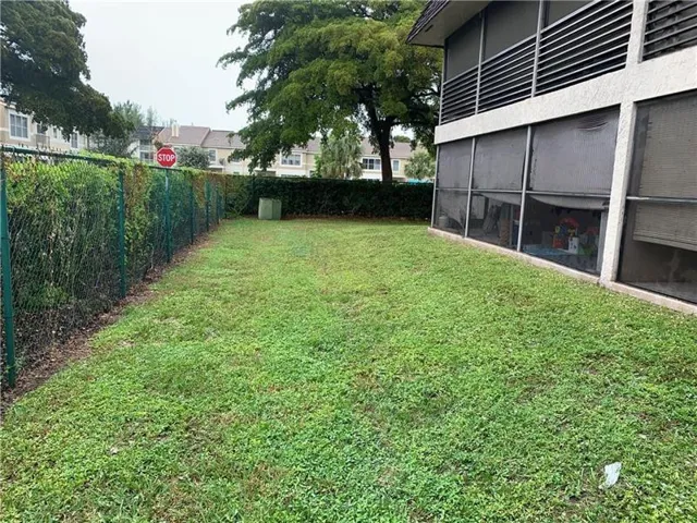 Back Yard Area