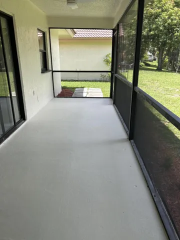 COVERED PATIO - Great additional living space! GREAT VIEW OF CANAL
