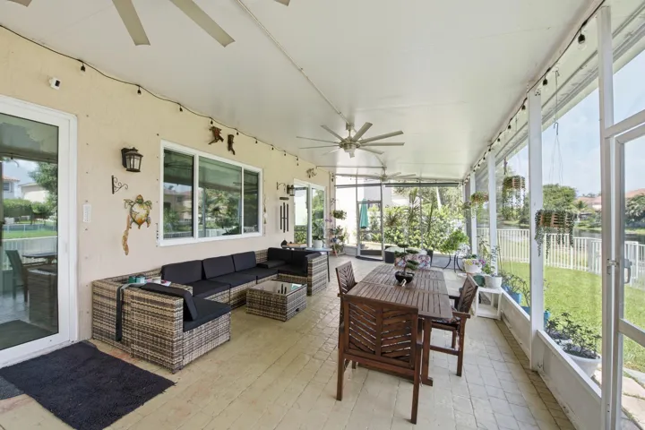 Screened porch