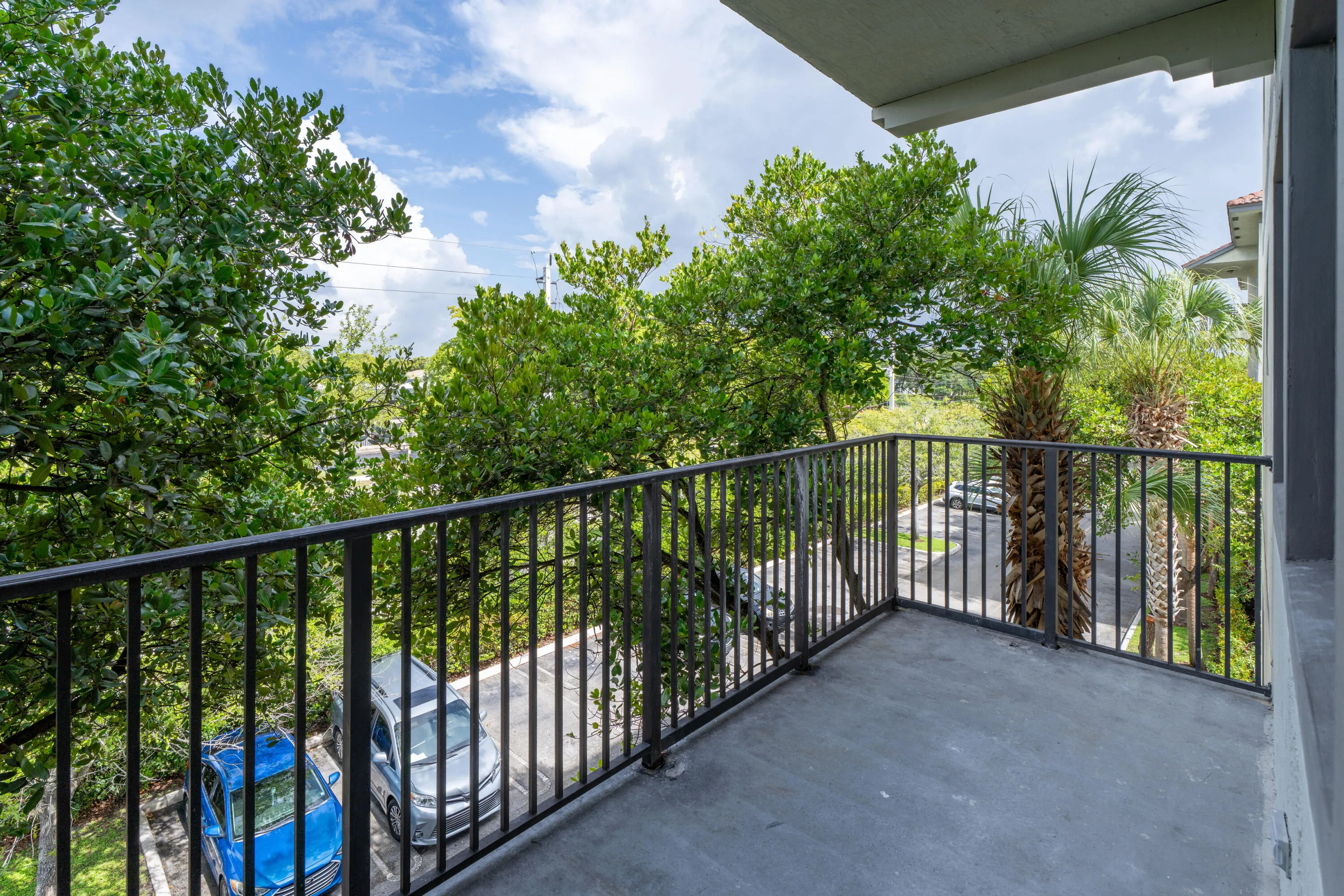 open balcony