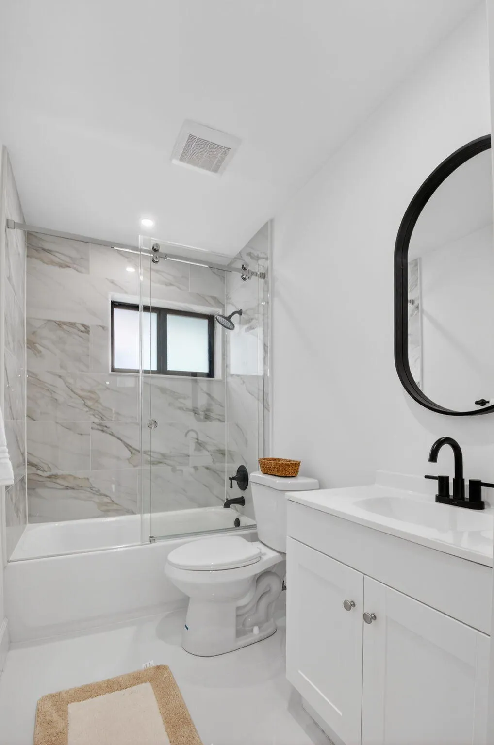 Renovated bathroom