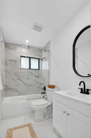 Renovated bathroom