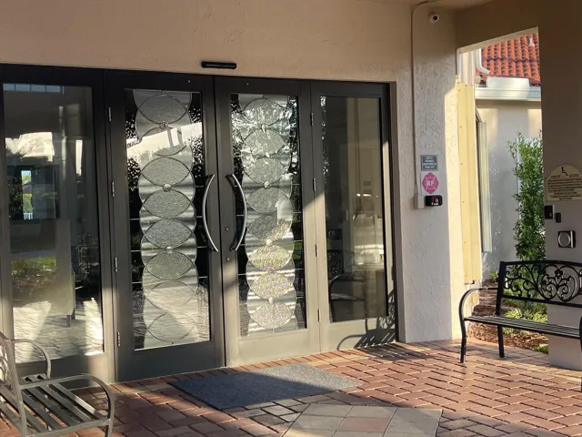 Clubhouse Front Doors