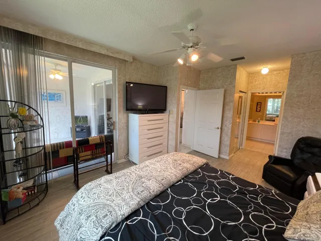 Primary bedroom tv