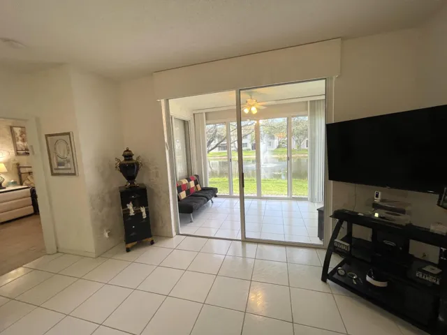 Living room to patio