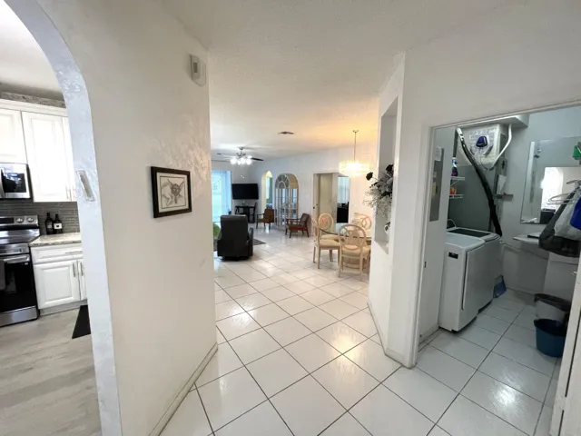 From front door