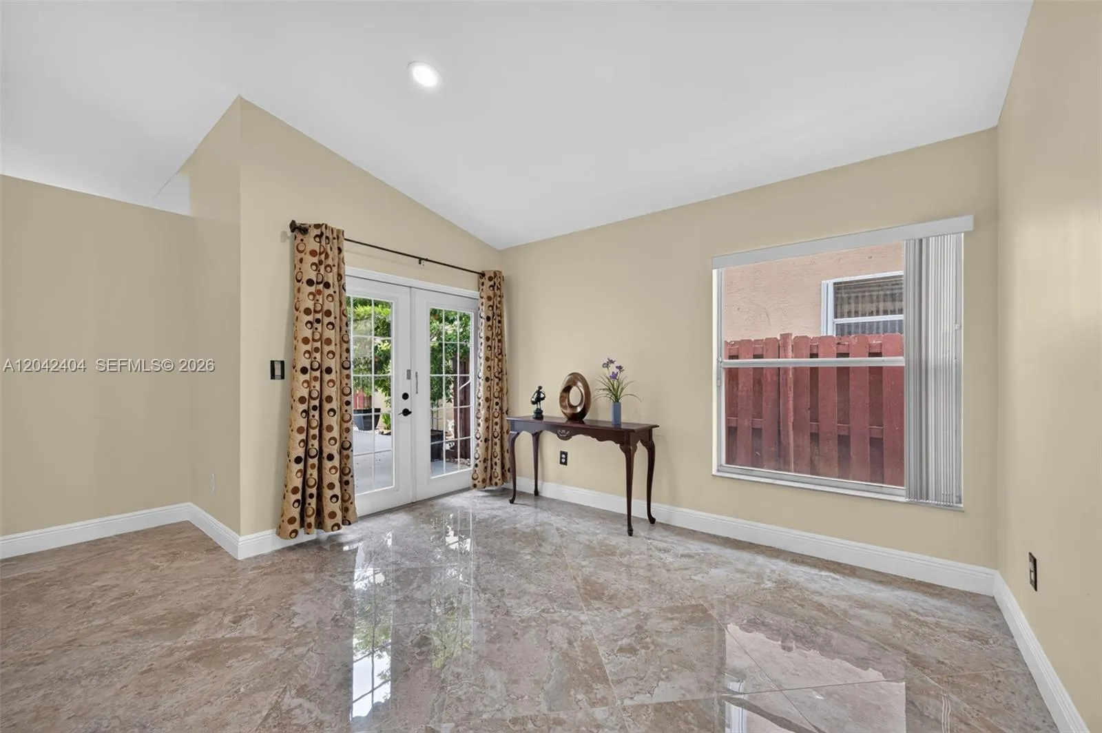 Formal living room.