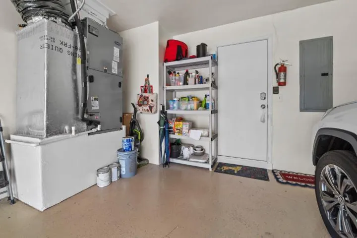 AC Handler in garage
