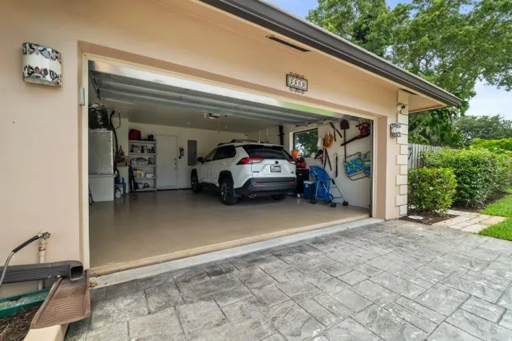 two car garage