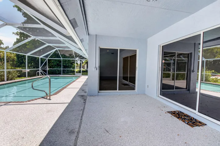 COVERED PATIO/POOL VIEW
