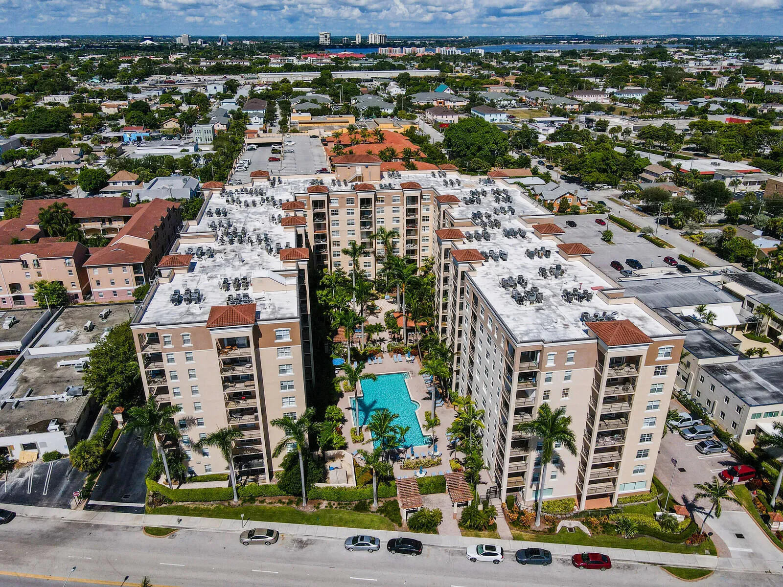 Aerial View from Flager Drive