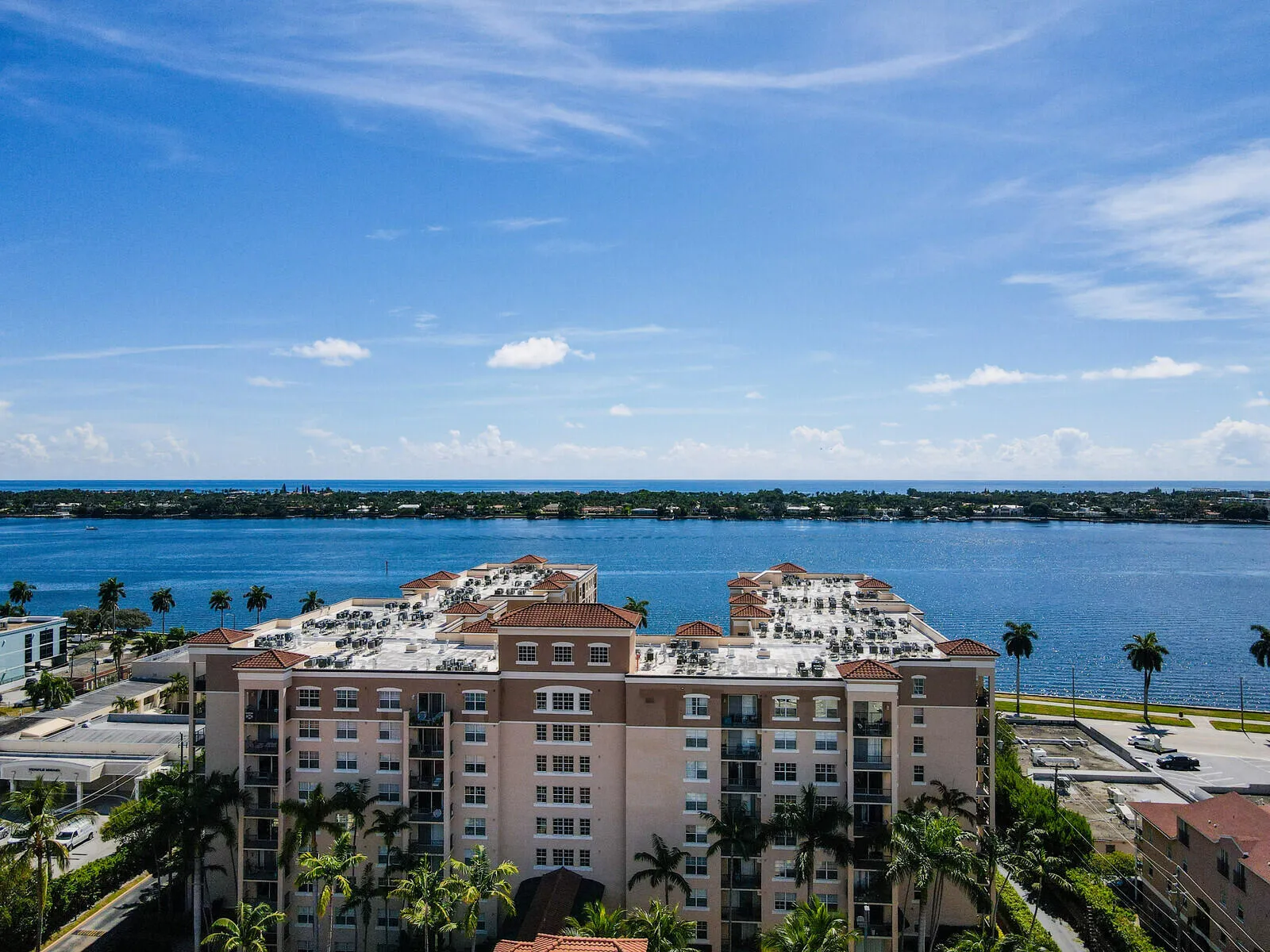 View looking at Flagler Drive