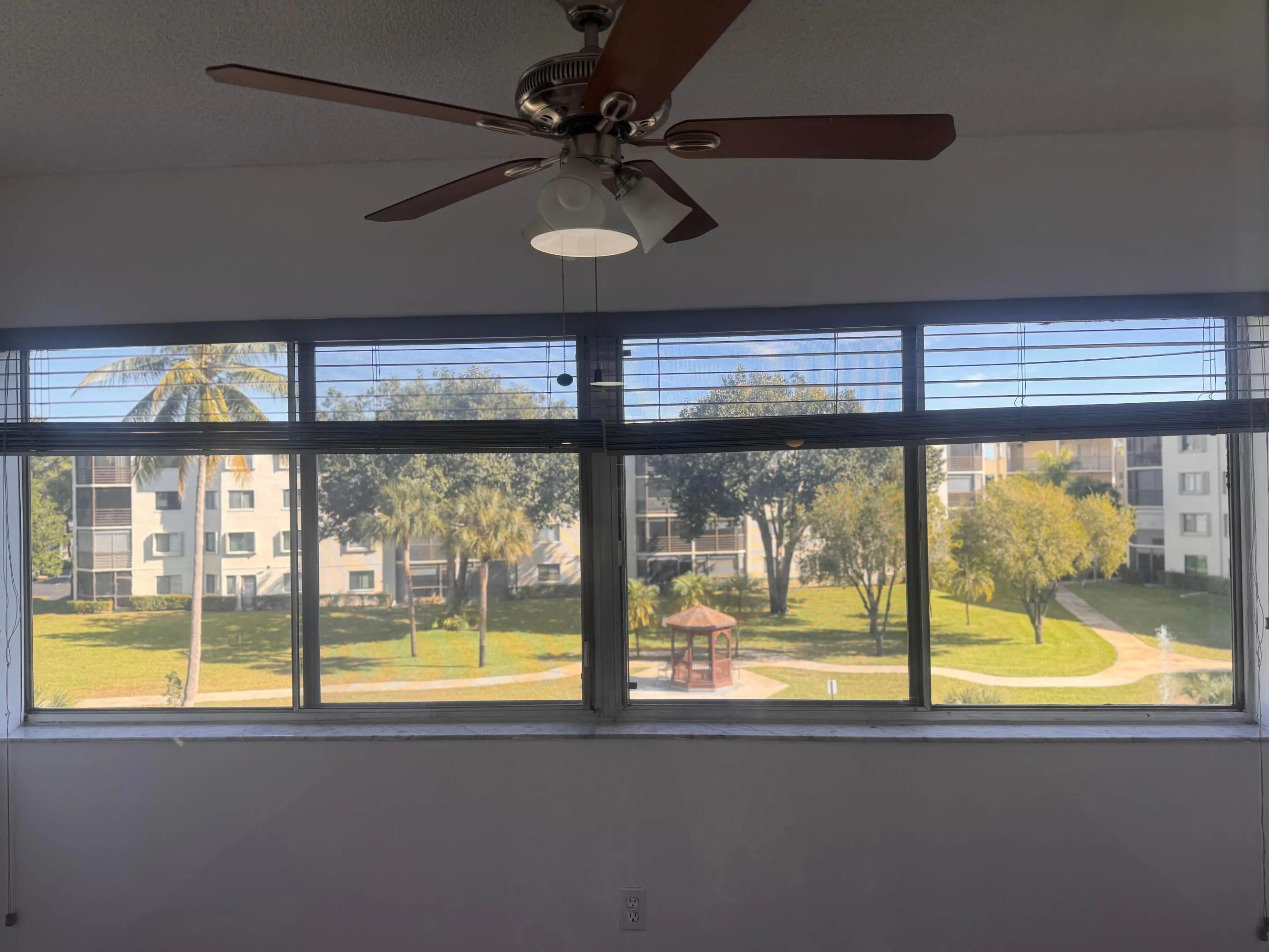 View from Enclosed Balcony