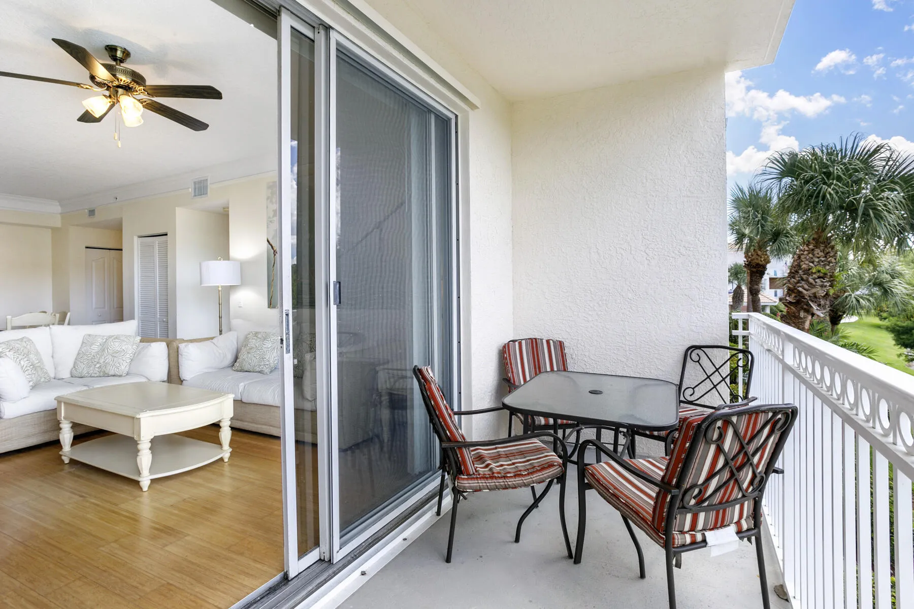 Large balcony