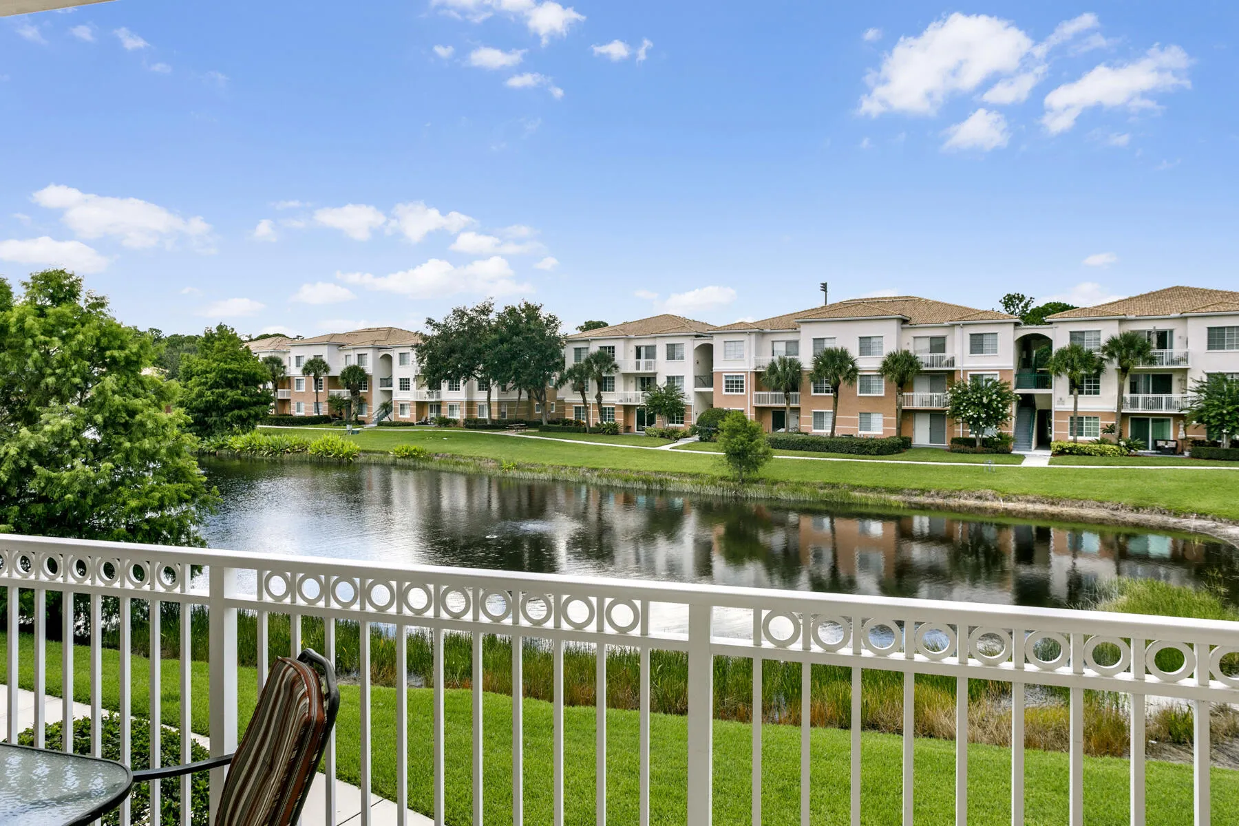 Balcony facing the Lake
