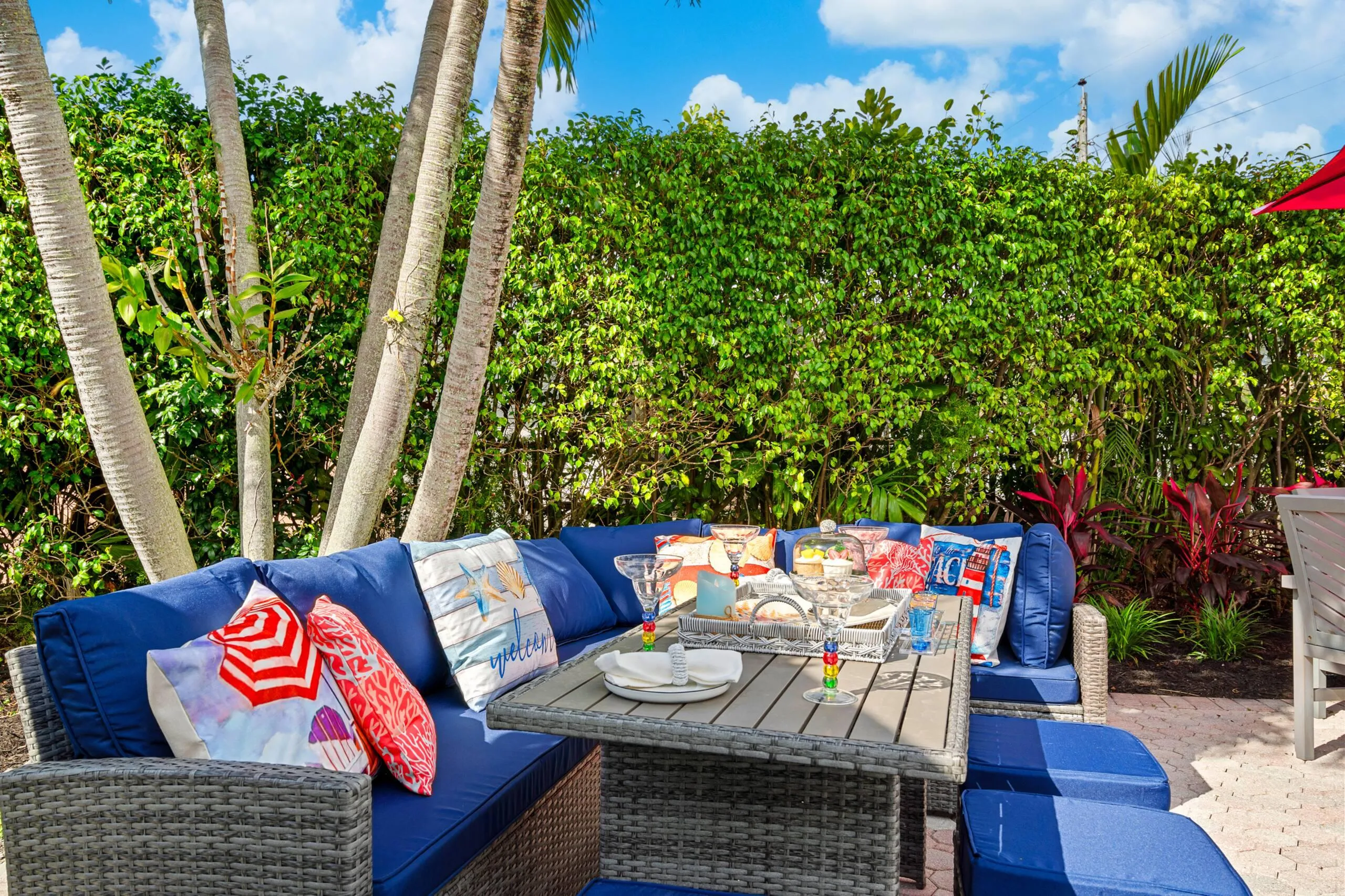 Outdoor lounging