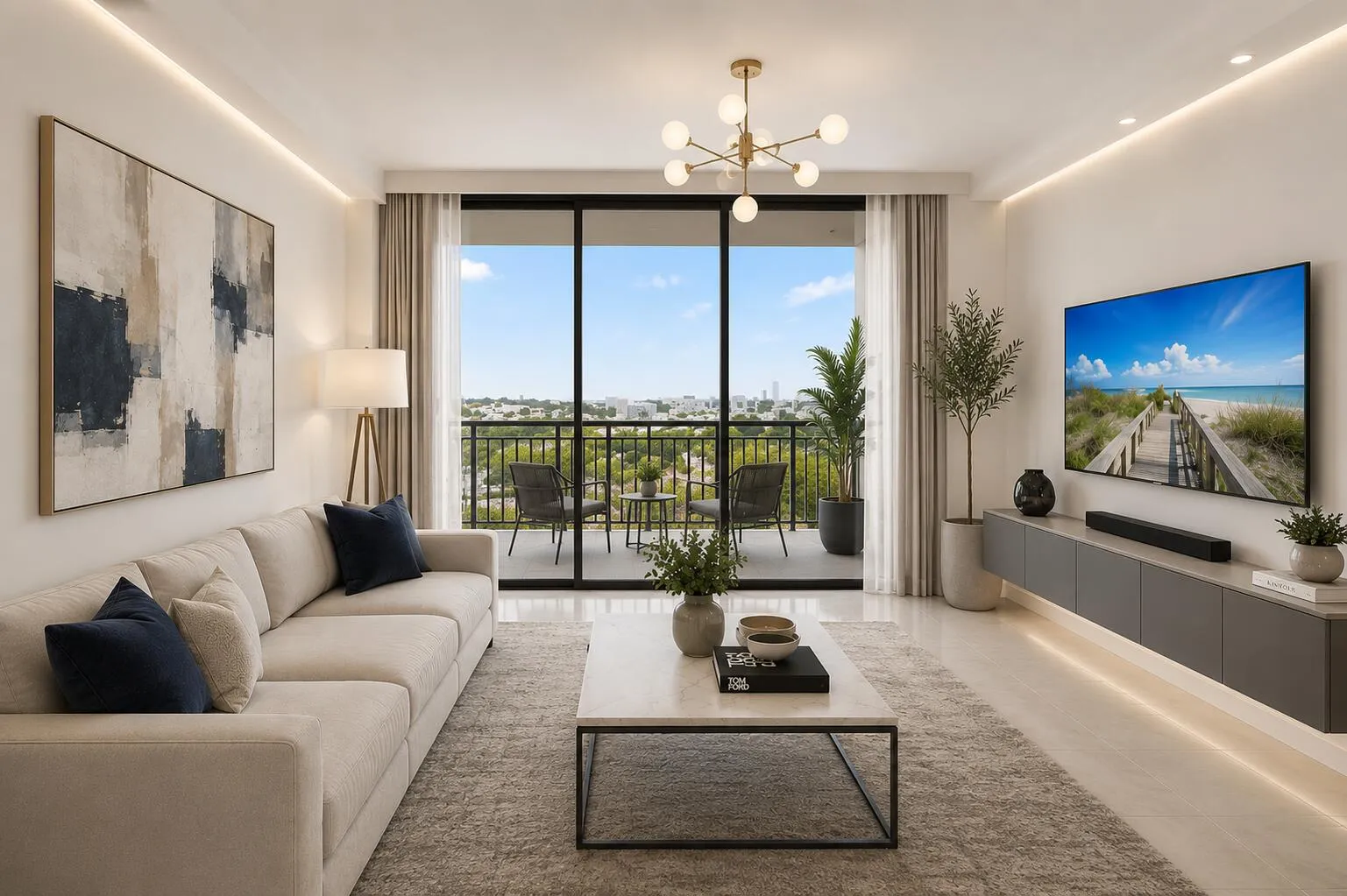 Virtually Staged - Living Room