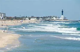 pompano beach lighthouse and beach