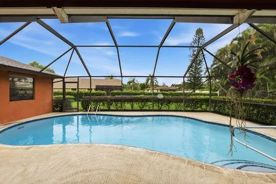 Beautiful pool and deck area