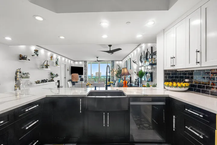 renovated kitchen