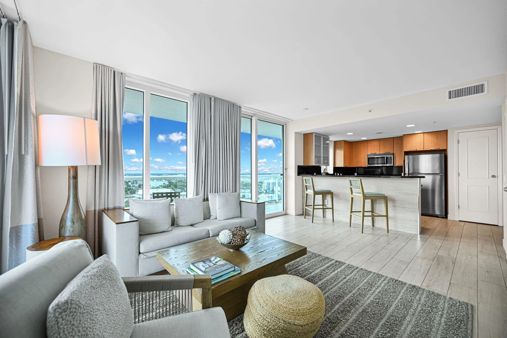 Living Area open floor plan