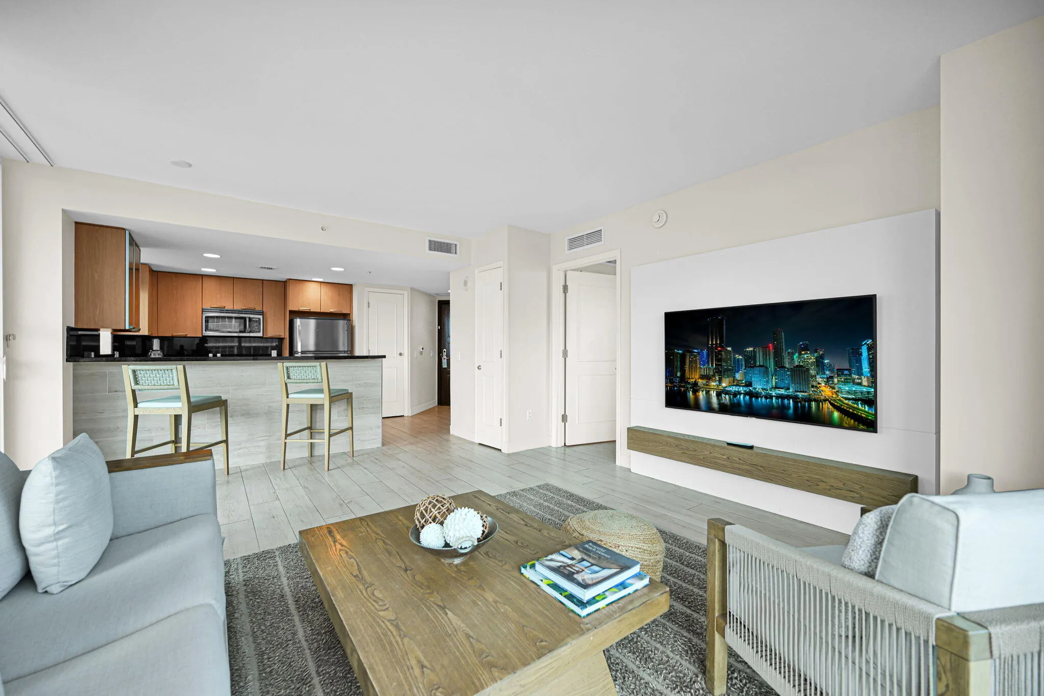 Living Area open floor plan
