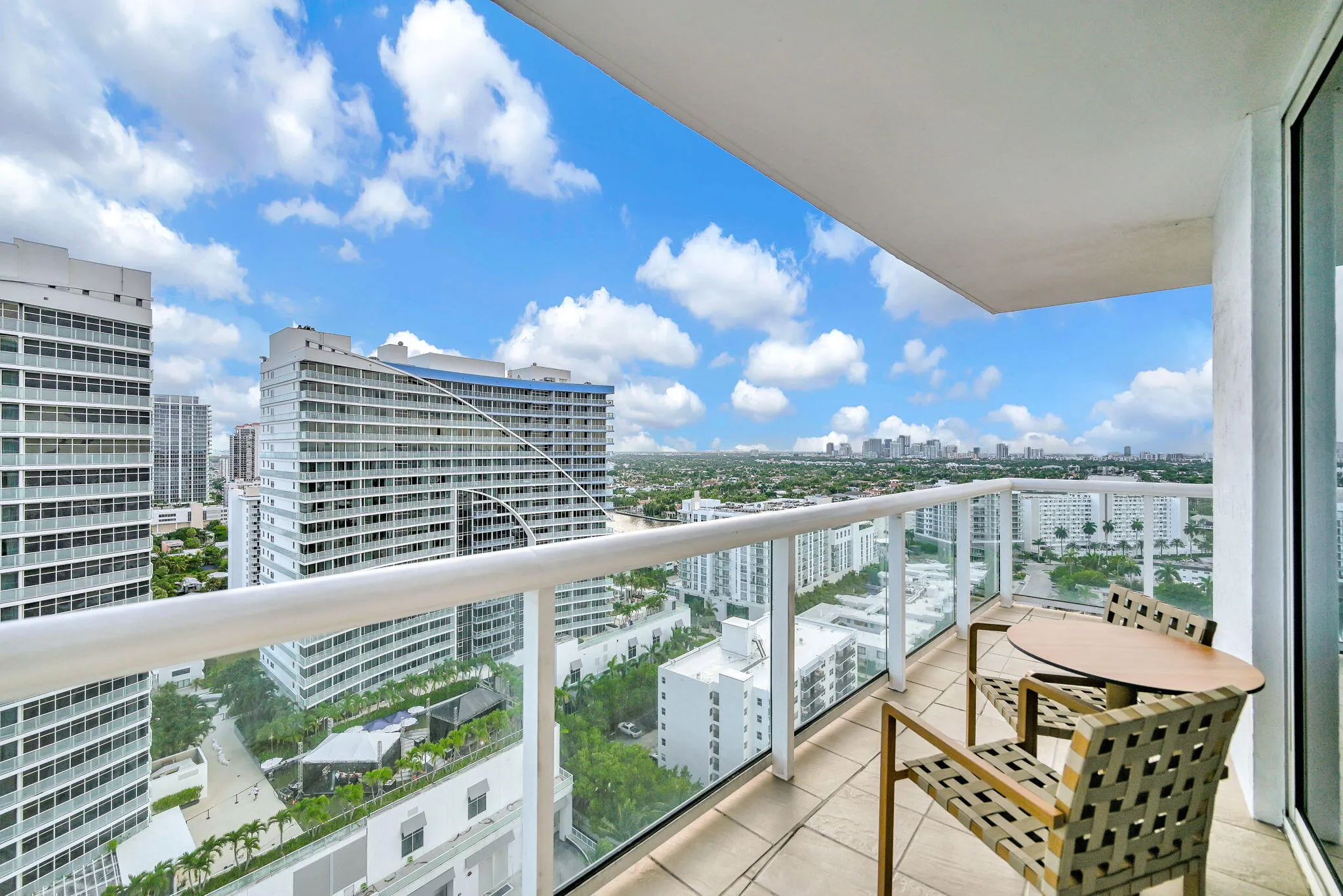 South Facing Balcony