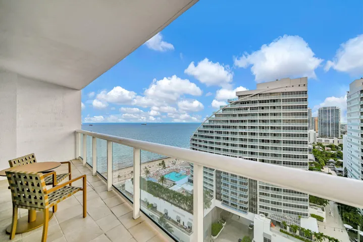 South Facing Balcony w Ocean Views