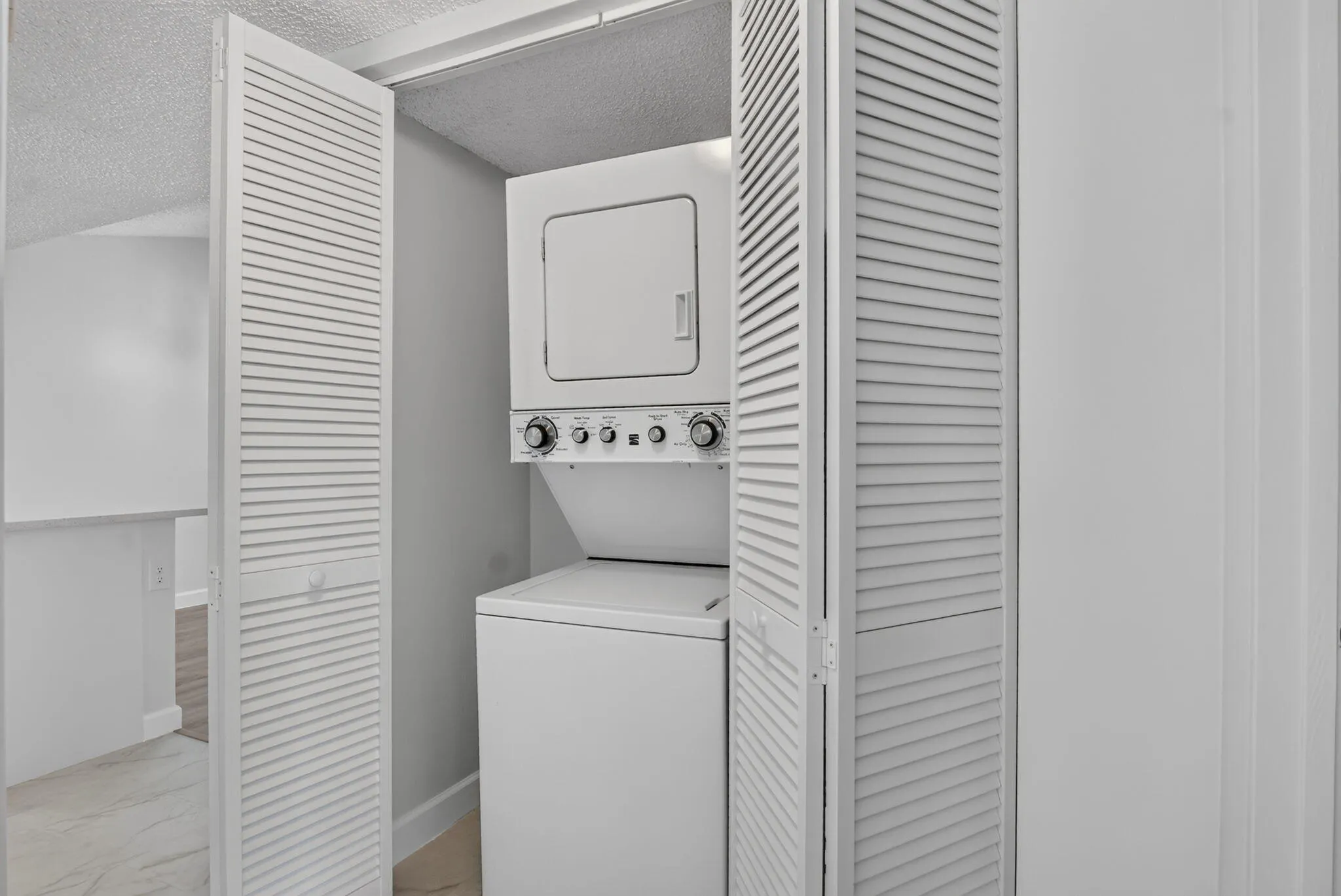 laundry (inside condo)