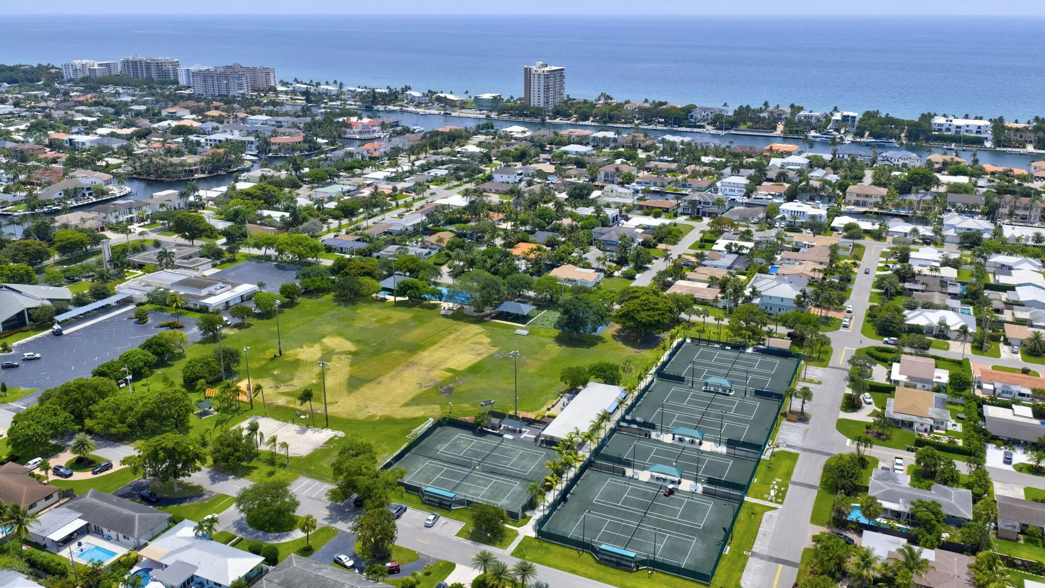 Within walking distance...tennis, sports fields, playground and more...