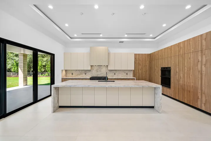Center-island kitchen