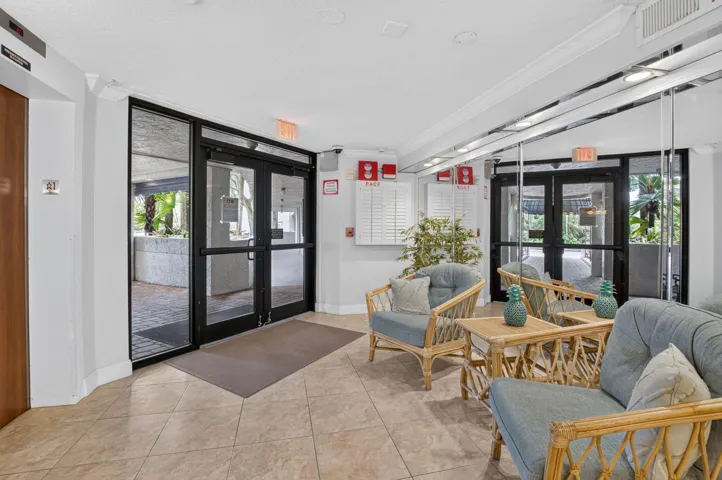 Secure Building Entry Door