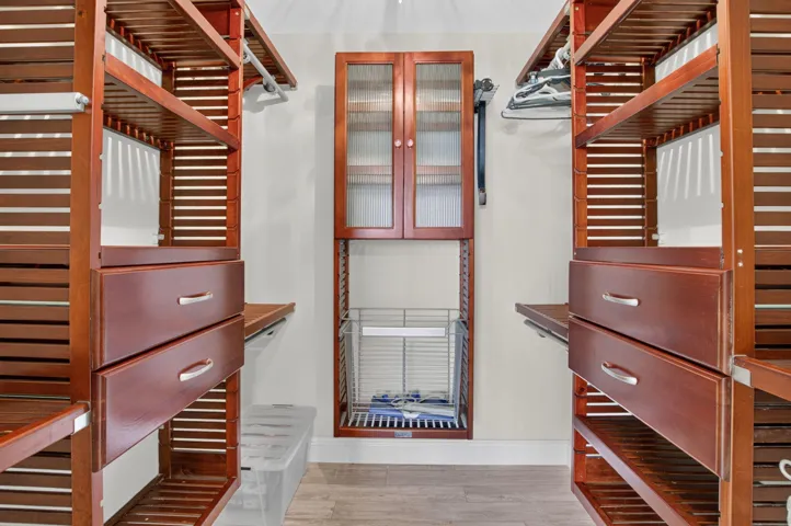 Built-In Primary Bedroom Closet
