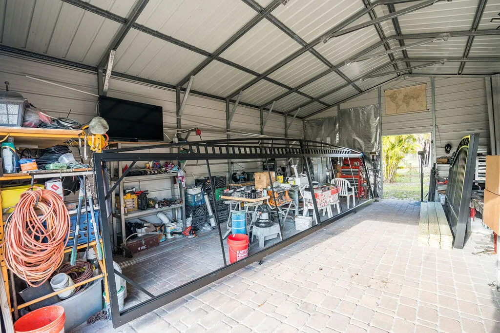 Detached Workshop Interior