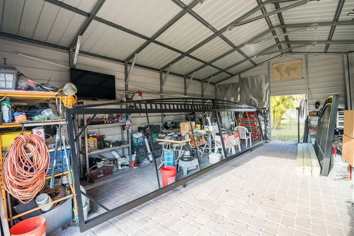Detached Workshop Interior