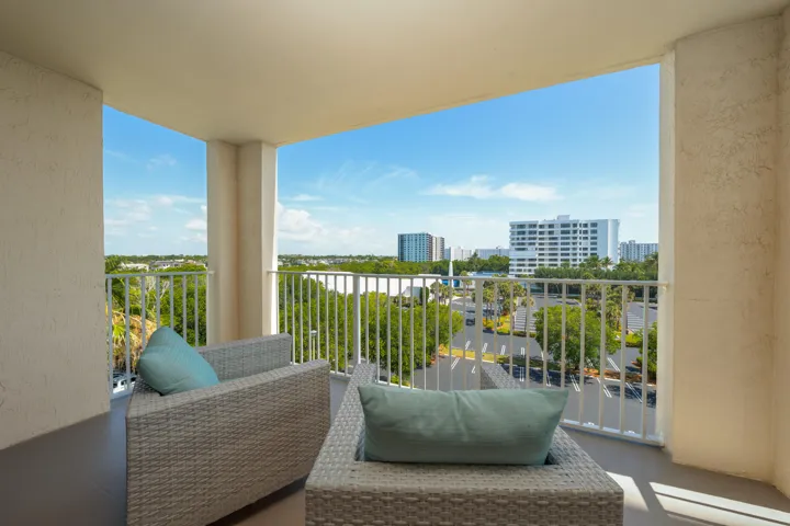 Balcony view to NW