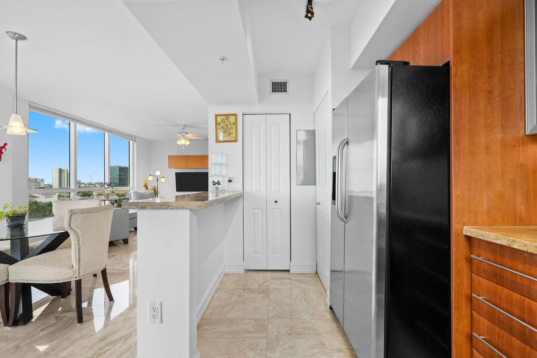 13 Kitchen and Dining Area Wide View
