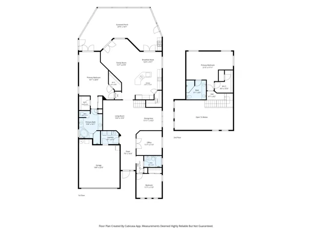 Floor Plan - 910 SW Palm Cove Dr