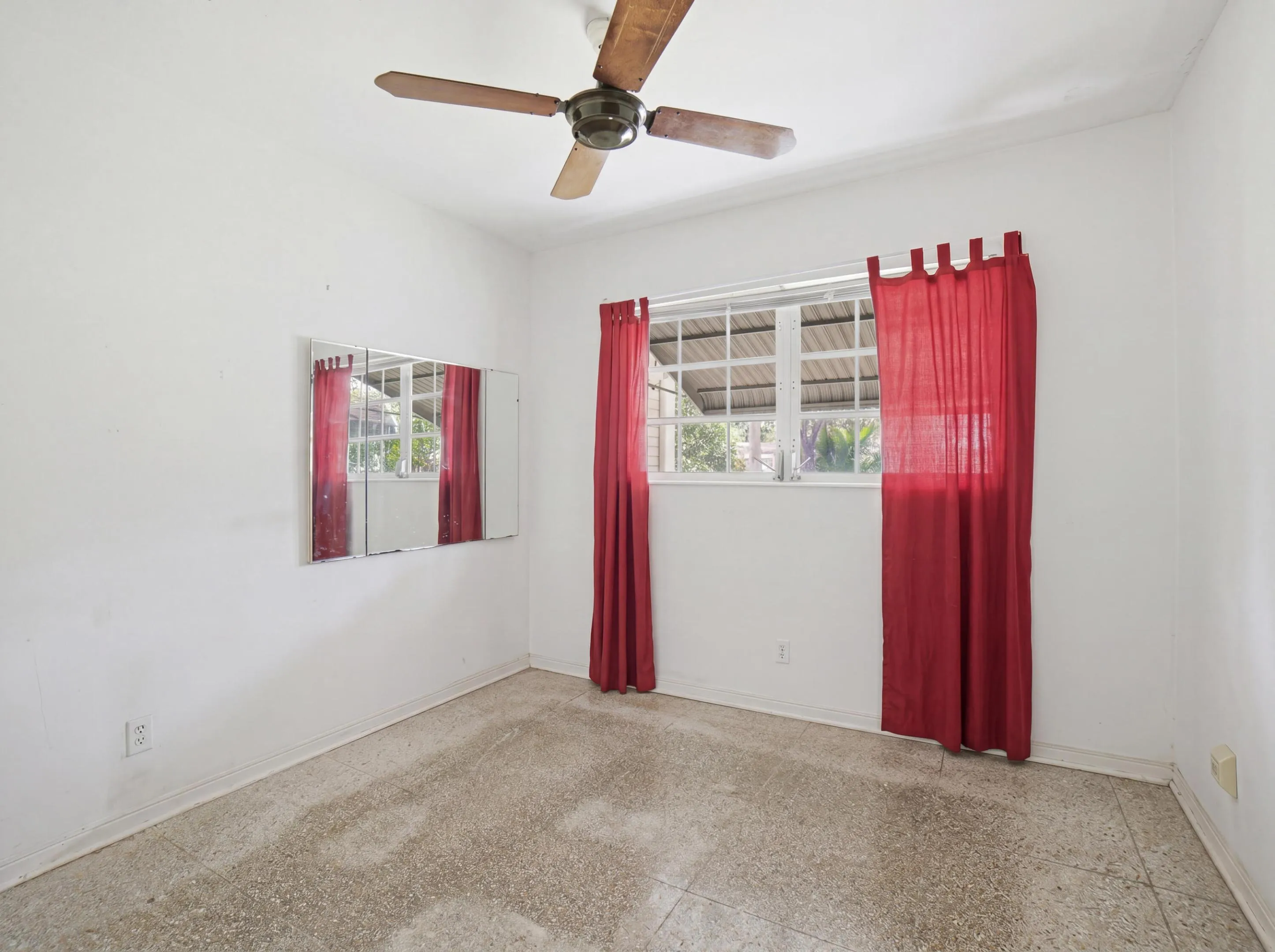 Digitally edited to remove furnishings